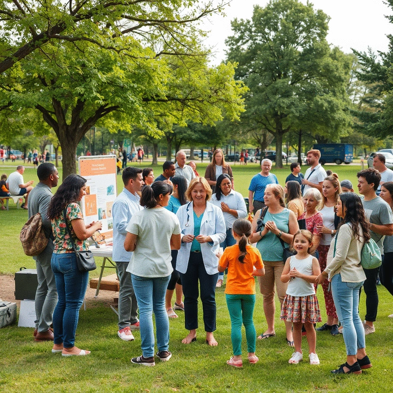 community health initiatives in Bruton