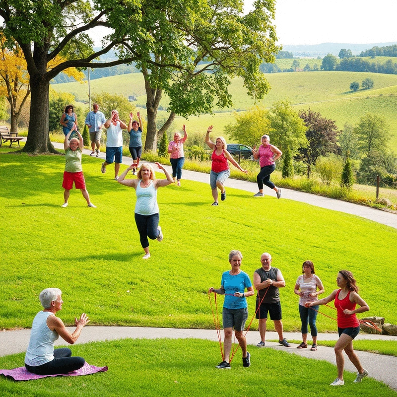 exercise routines for vitality tailored for Bruton residents