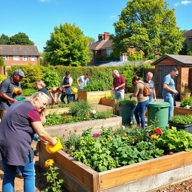 Sustainable Living in UK Communities